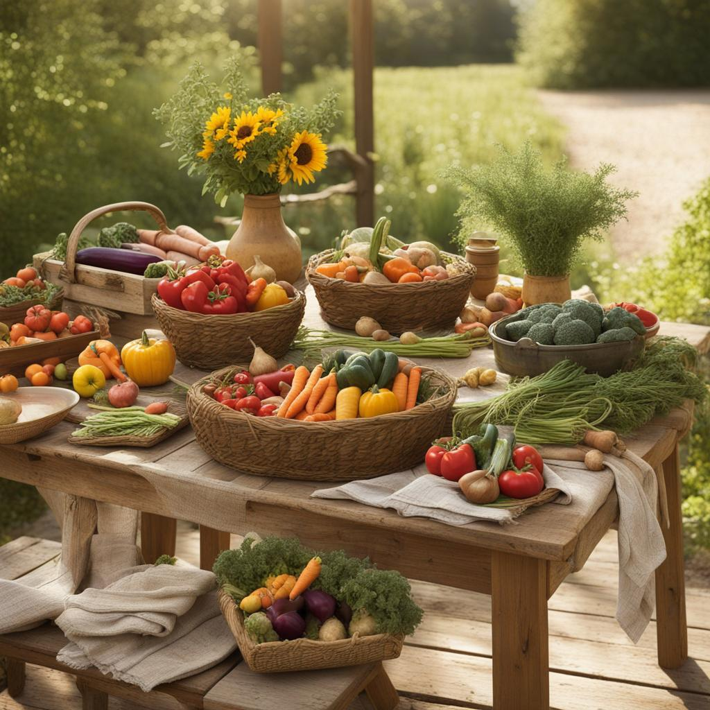 Farm-to-table: Embracing fresh, seasonal vegetable recipes