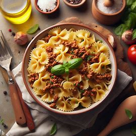 Bow tie pasta recipes with ground beef