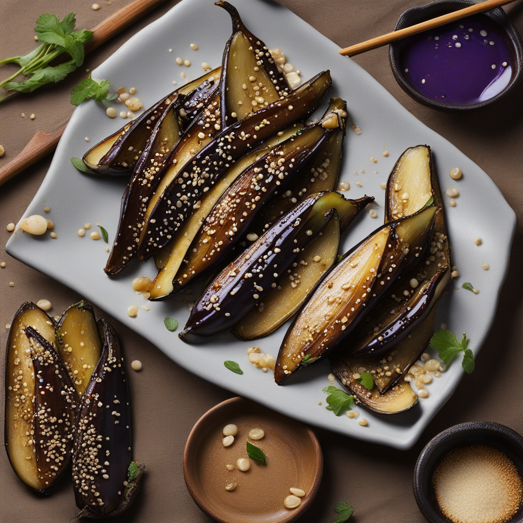 Recipe for japanese eggplant roasted